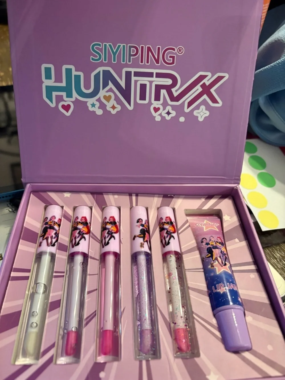 Huntrax Lip Gloss Trio — Purple Shade